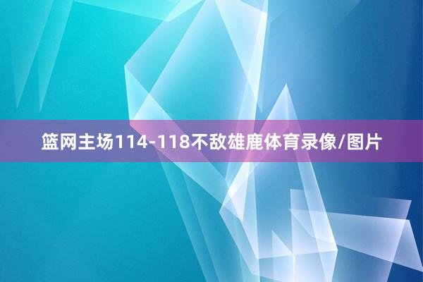 篮网主场114-118不敌雄鹿体育录像/图片