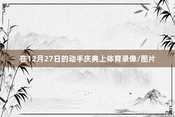在12月27日的动手庆典上体育录像/图片