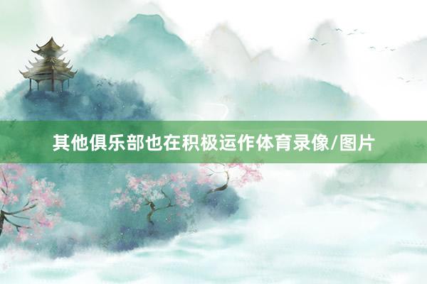 其他俱乐部也在积极运作体育录像/图片