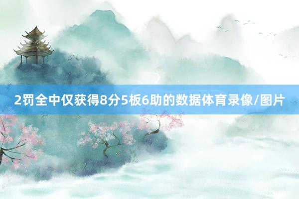 2罚全中仅获得8分5板6助的数据体育录像/图片